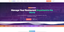 Restaurant Order Hub - Multi Restaurant SAAS Websi Screenshot 1