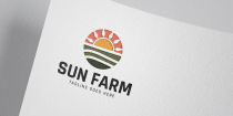 Sun Farm Logo Template Screenshot 1